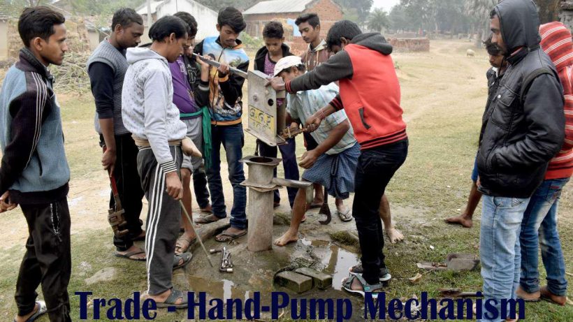 Training on Hand Pump Mechanism at JSS