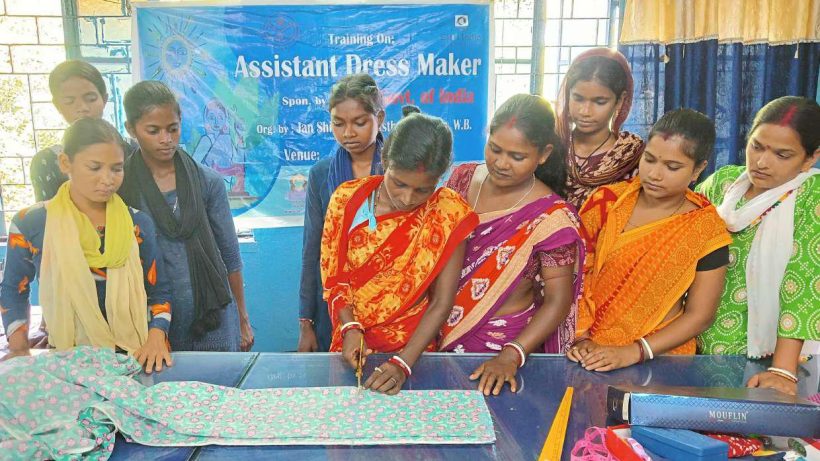 Training on Assistant Dress Maker at JSS