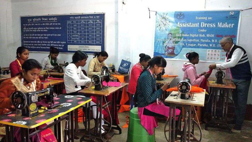 Training on Assistant Dress Maker at JSS