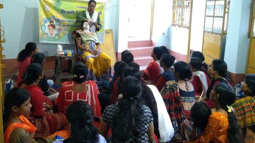 Training on Beauty Care Assistant at JSS